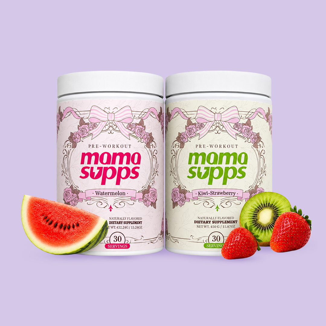 MamaSupps Mom Bundle | Watermelon + Kiwi Strawberry