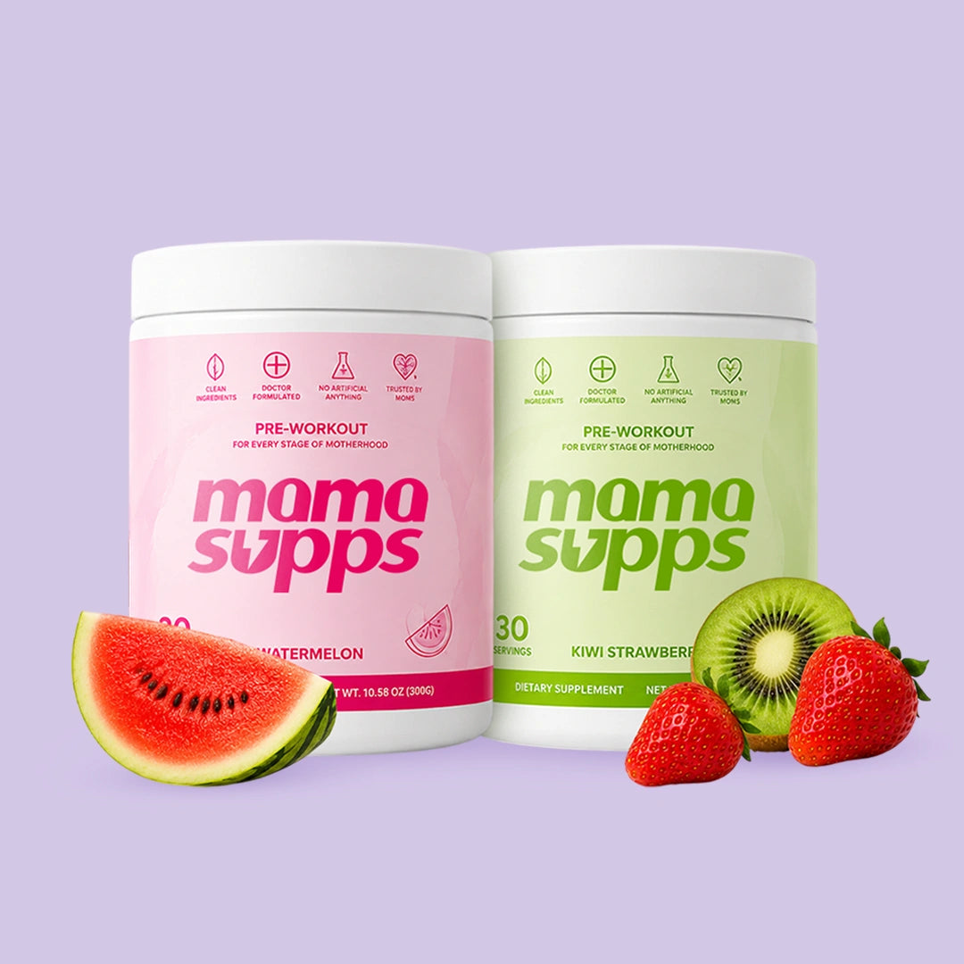 MamaSupps Mom Bundle | Watermelon + Kiwi Strawberry