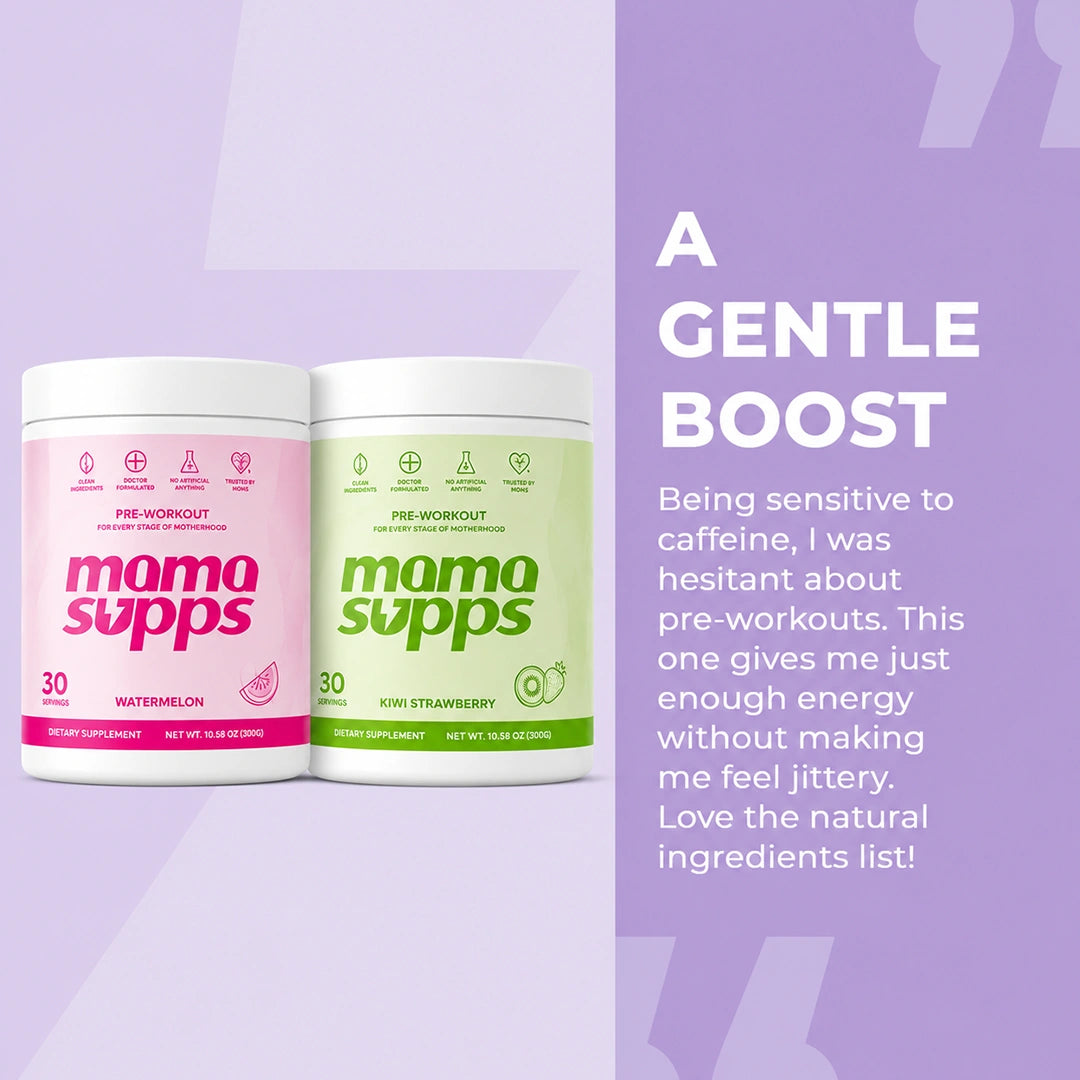 MamaSupps Mom Bundle | Watermelon + Kiwi Strawberry